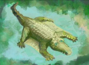 The Gliding Alligator