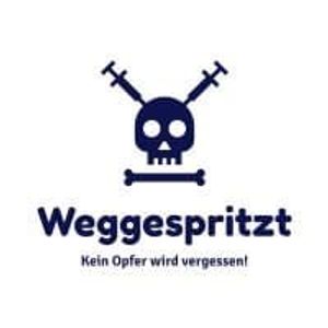 weggespritzt